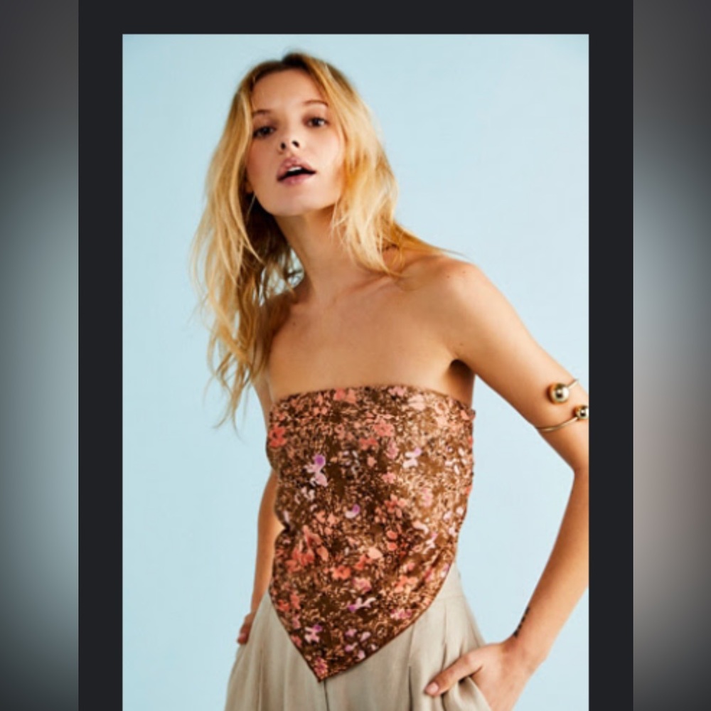 Free People Raya Bandana Top